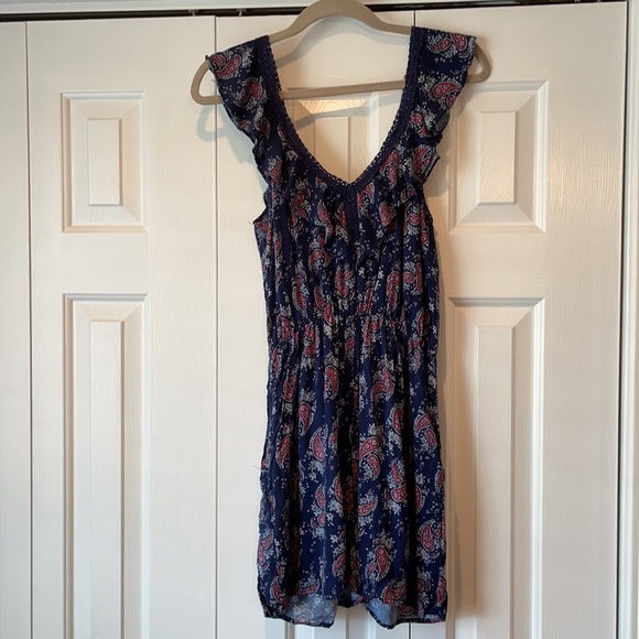 Navy Blue Romper - Picture 4 of 5